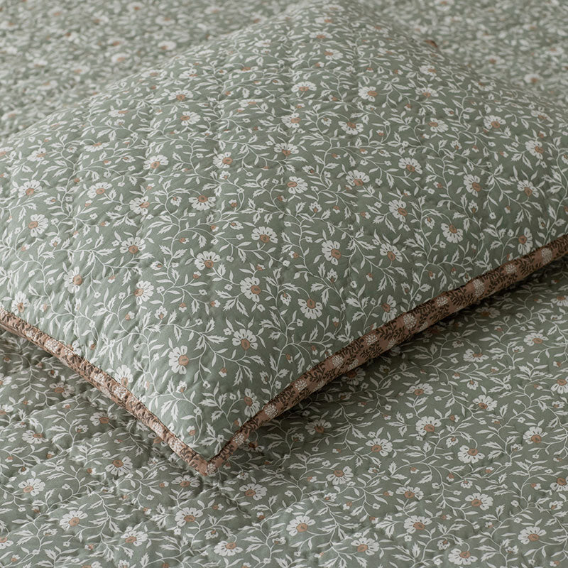 Reversible Quilted Sham