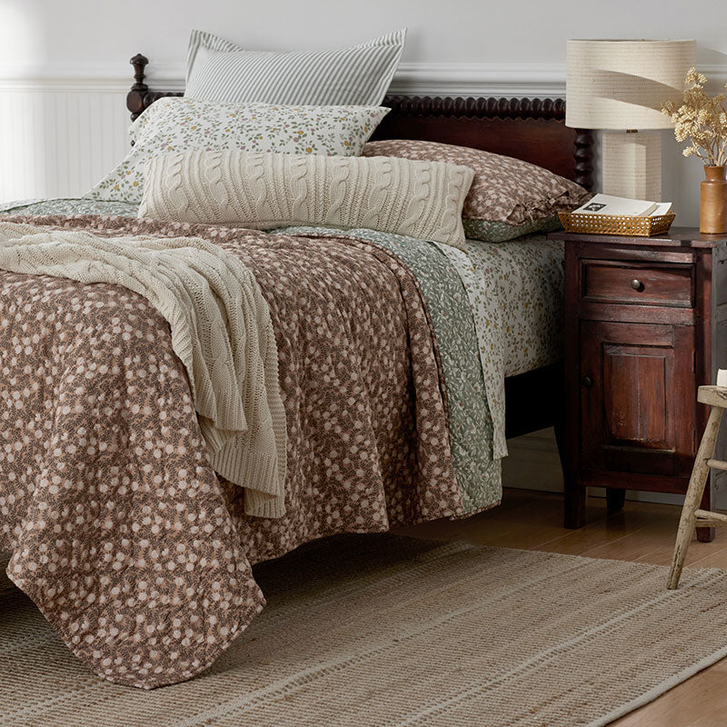 Reversible Quilted Sham