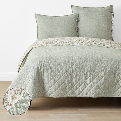 Garden Mist Reversible Quilt