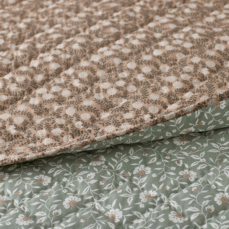 Reversible Quilted Sham