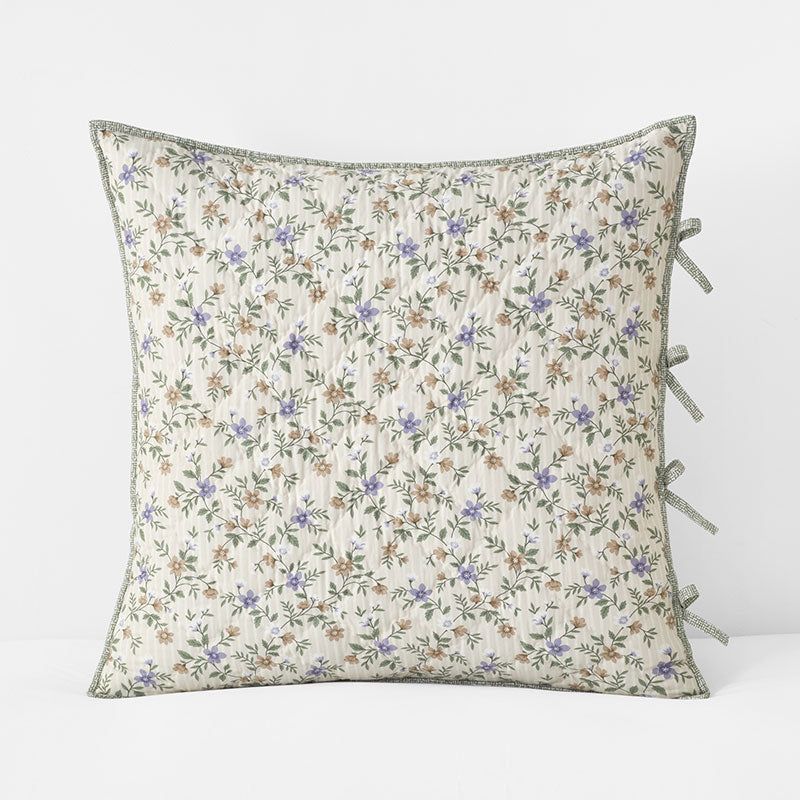 Garden Mist Reversible Quilted Sham