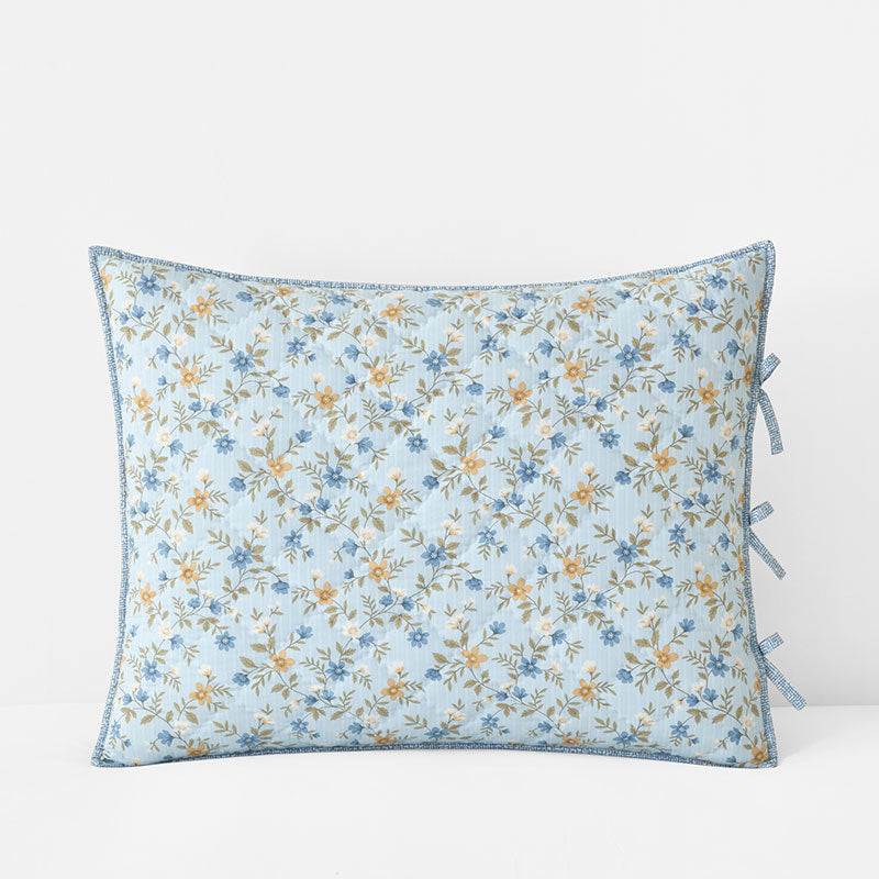 Garden Mist Reversible Quilted Sham