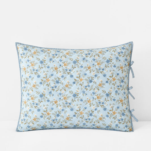 Garden Mist Reversible Quilted Sham