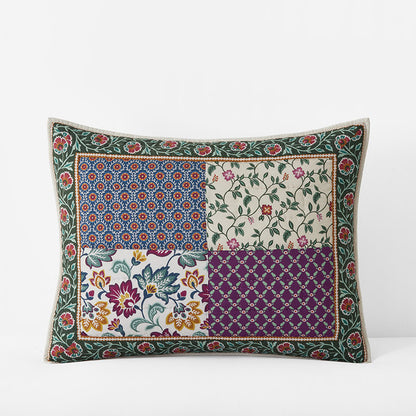 Nora Mosaic Patchwork Quilted Sham