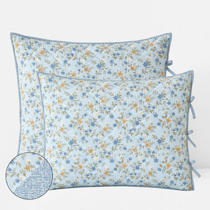 Garden Mist Reversible Quilted Sham
