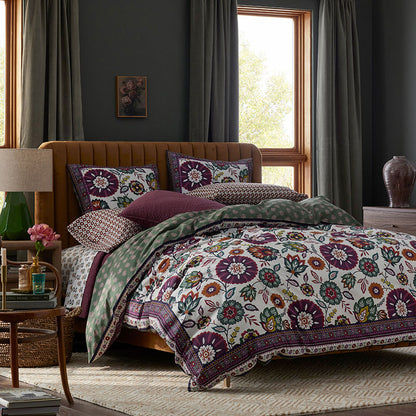 Nora Classic Cool Cotton Percale Bed Sheet Set