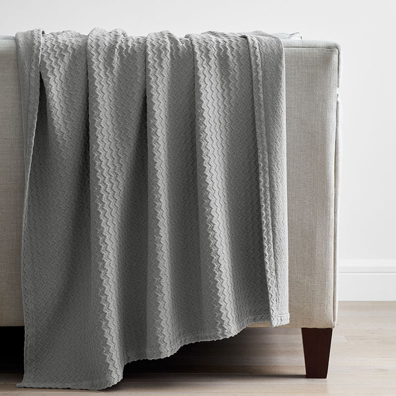 Chevron Texture Throw
