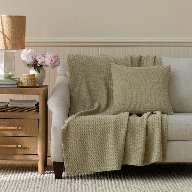 Chevron Texture Throw
