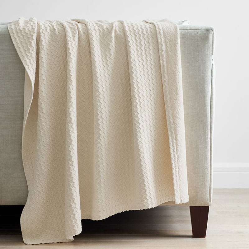 Chevron Texture Throw
