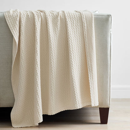 Chevron Texture Throw