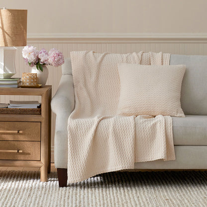 Chevron Texture Throw