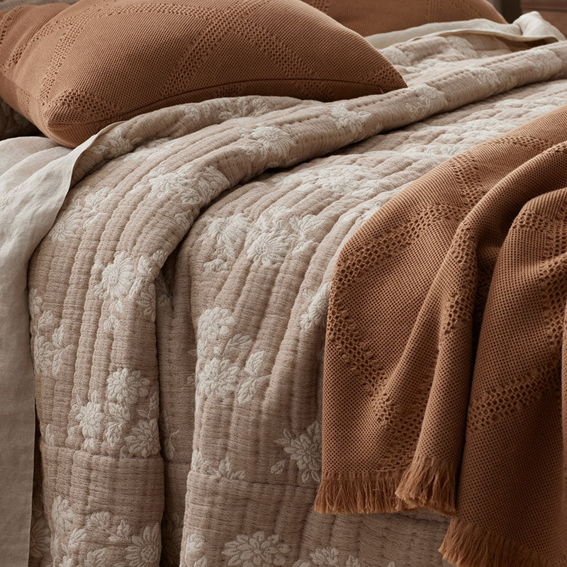 Woven Lattice Throw