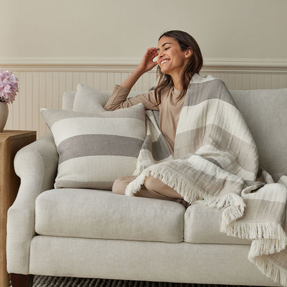 Stripe Texture Throw
