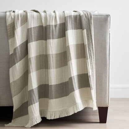 Stripe Texture Throw