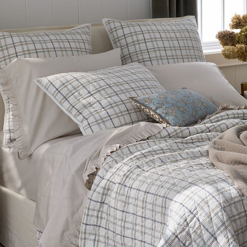 Alerie Yarn-Dyed Plaid Quilt
