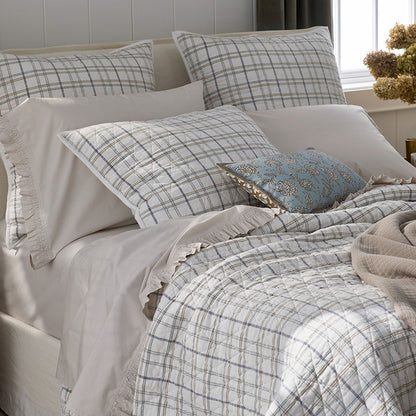Alerie Yarn-Dyed Plaid Quilt