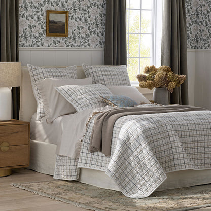 Alerie Yarn-Dyed Plaid Quilt