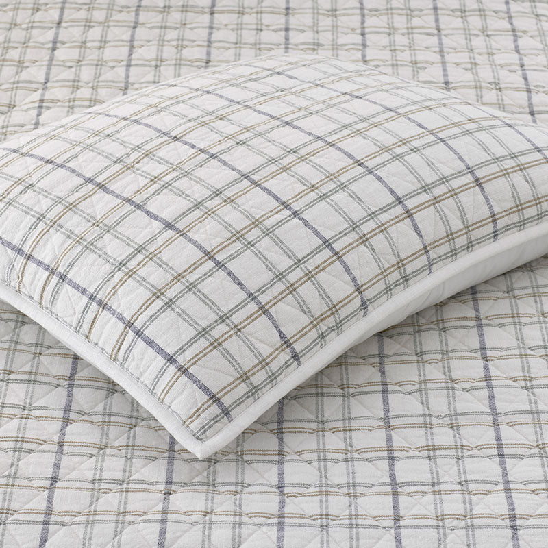 Alerie Yarn-Dyed Plaid Quilt