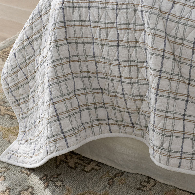 Alerie Yarn-Dyed Plaid Quilt