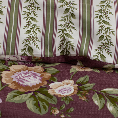 Peony Hydrangea Reversible Comforter