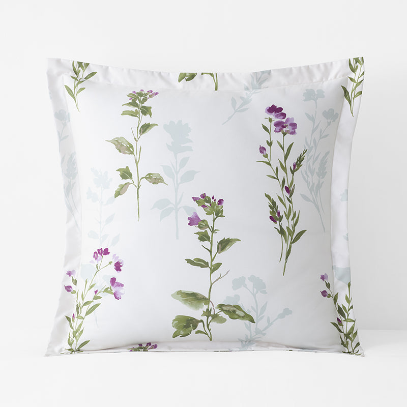 Iris Bloom Premium Smooth Wrinkle-Free Sateen Sham