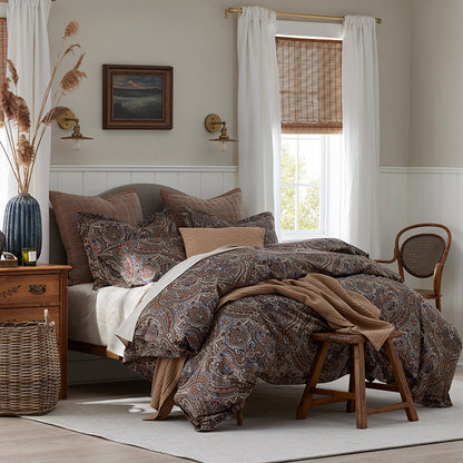Royal Paisley Premium Smooth Wrinkle-Free Sateen Bed Sheet Set