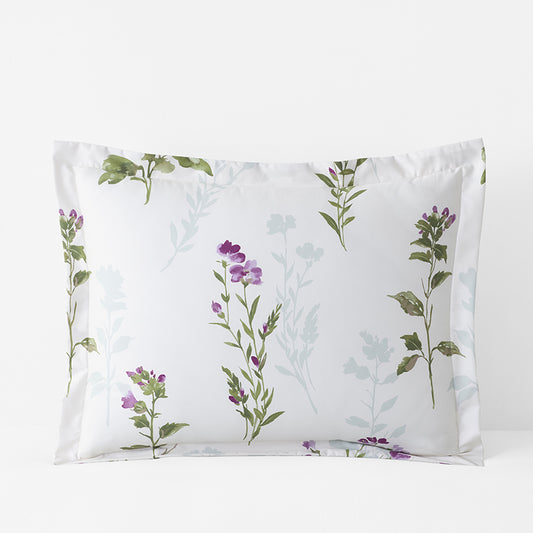 Iris Bloom Premium Smooth Wrinkle-Free Sateen Sham