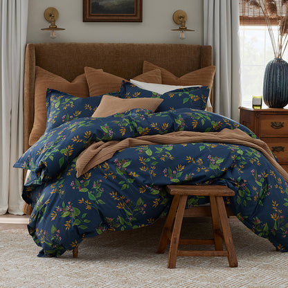 Galilea Floral Classic Smooth Sateen Duvet Cover