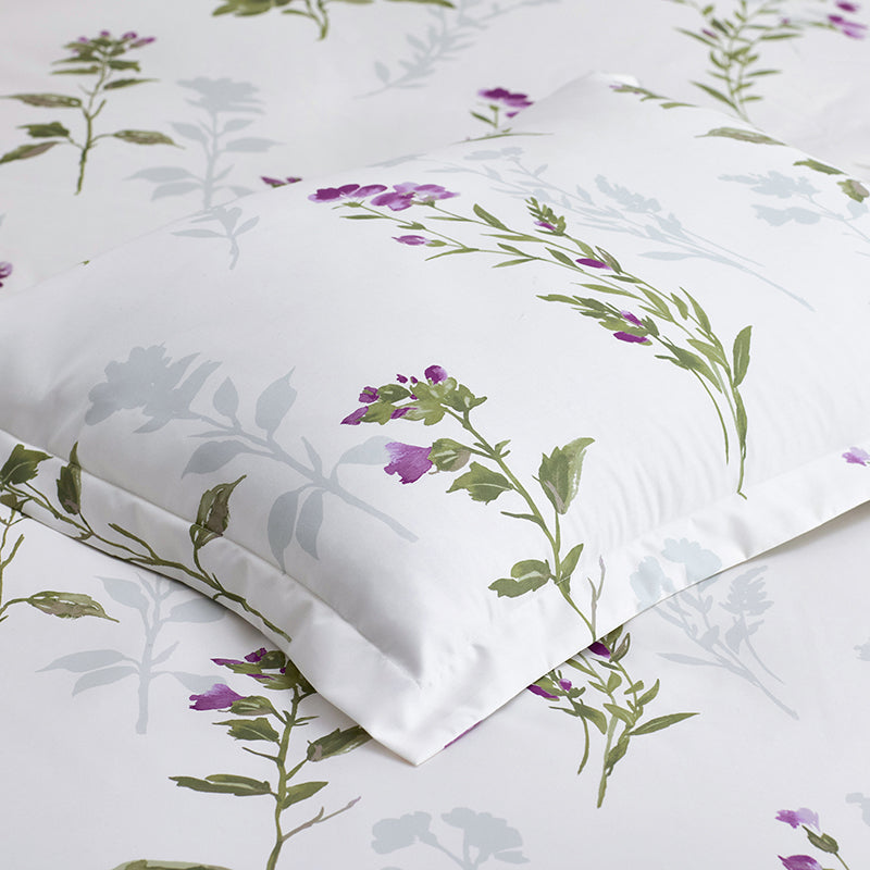 Iris Bloom Premium Smooth Wrinkle-Free Sateen Sham