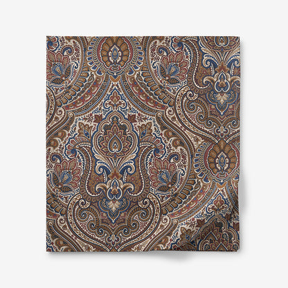 Royal Paisley Premium Smooth Wrinkle-Free Sateen Flat Bed Sheet