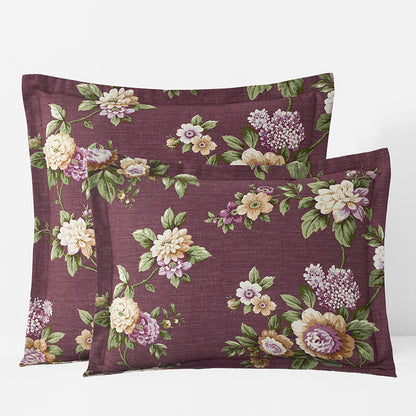 Peony Hydrangea Reversible Sham