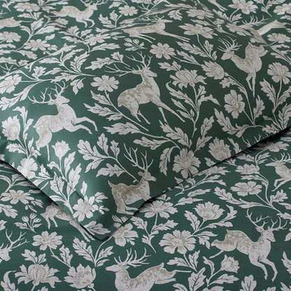 Deer Walk Classic Smooth Sateen Comforter