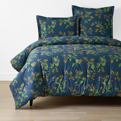 Galilea Floral Classic Smooth Sateen Comforter