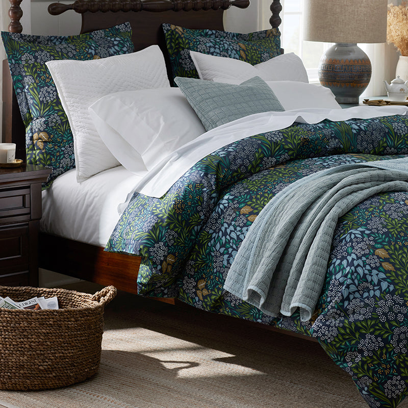 Achillea Patch Classic Cool Cotton Percale Fitted Bed Sheet