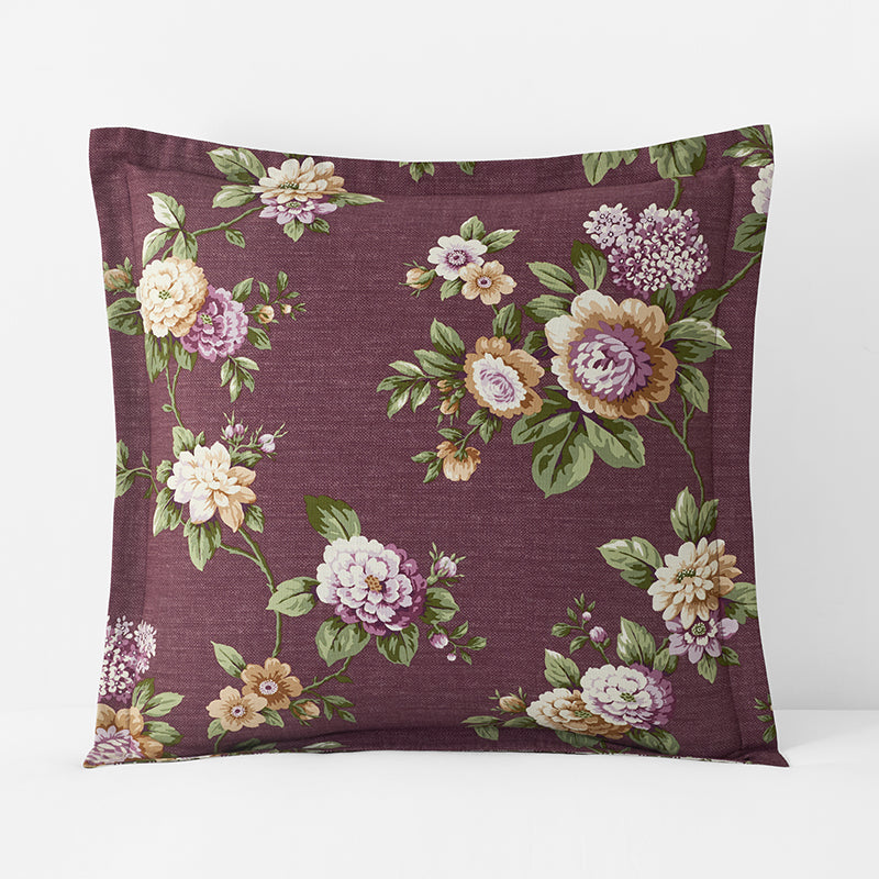Peony Hydrangea Reversible Sham