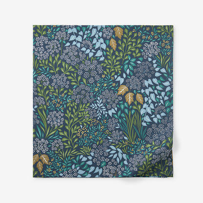 Achillea Patch Classic Cool Cotton Percale Flat Bed Sheet