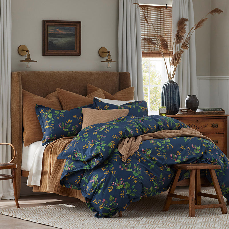 Galilea Floral Classic Smooth Sateen Pillowcase Set