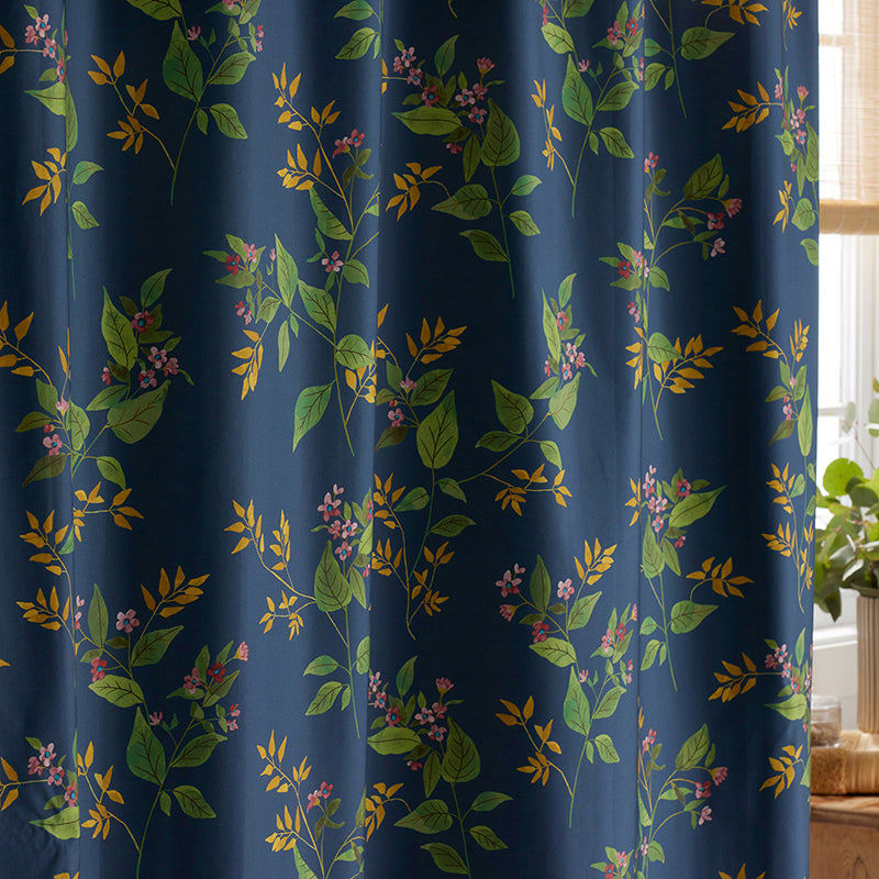 Galilea Floral Classic Smooth Sateen Shower Curtain