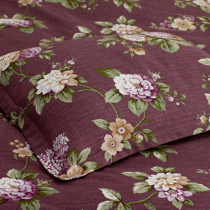 Peony Hydrangea Reversible Sham