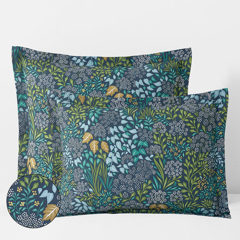 Achillea Patch Classic Cool Cotton Percale Sham