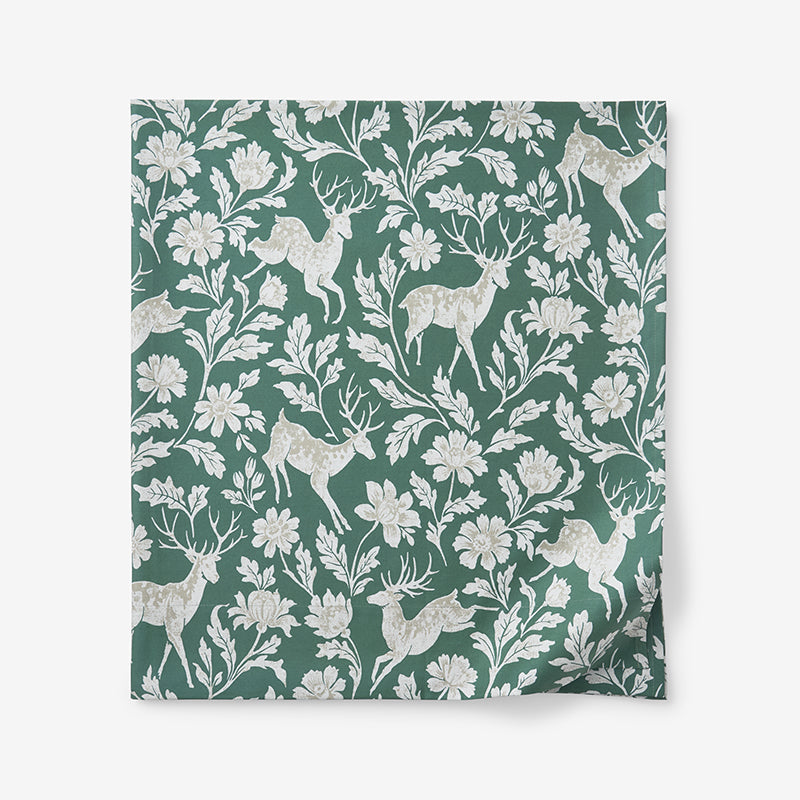 Deer Walk Classic Smooth Sateen Flat Bed Sheet