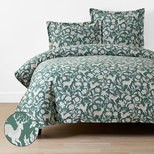 Deer Walk Classic Smooth Sateen Duvet Cover