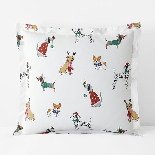 Holiday Print Classic Cool Cotton Percale Sham