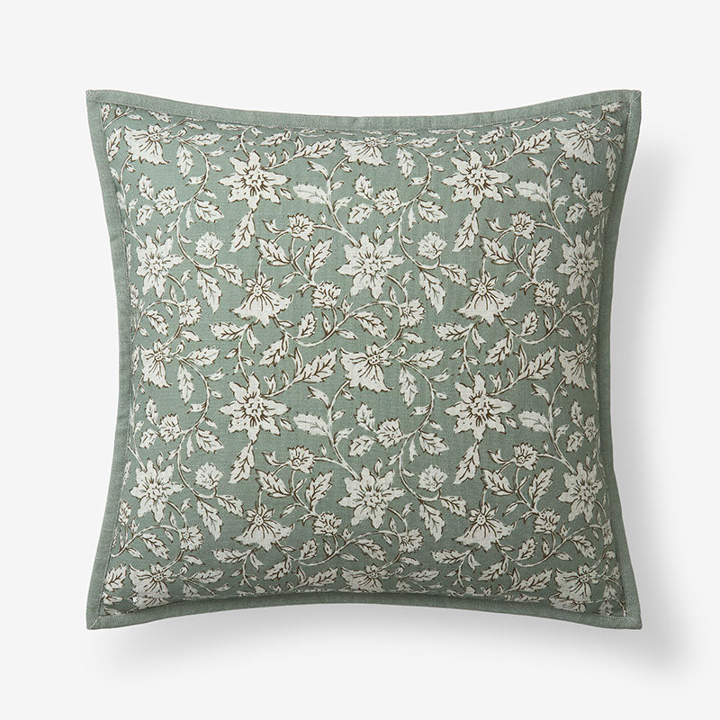 Joyous Garden Reversible Decorative Square Pillow Cover