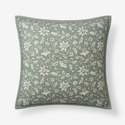 Joyous Garden Reversible Decorative Square Pillow Cover