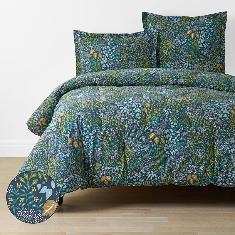 Achillea Patch Classic Cool Cotton Percale Comforter