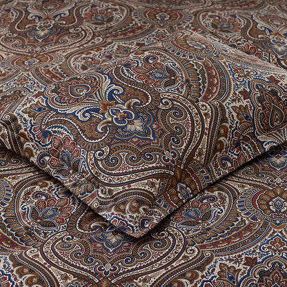 Royal Paisley Premium Smooth Wrinkle-Free Sateen Duvet Cover