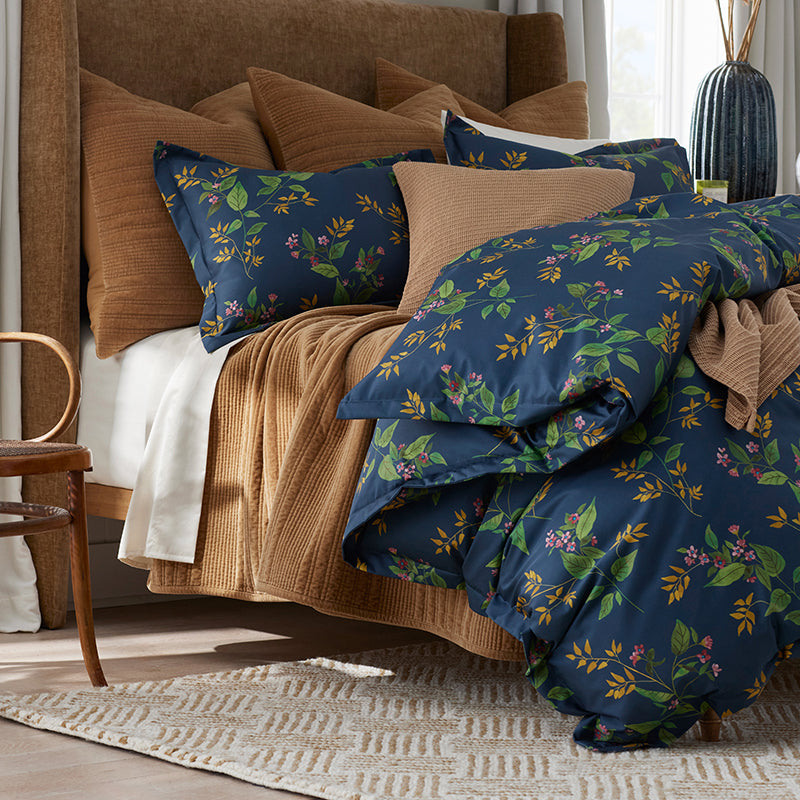 Galilea Floral Classic Smooth Sateen Comforter