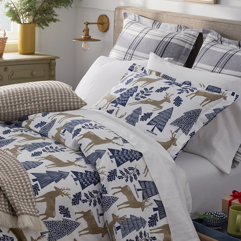 Holiday Print Classic Ultra-Cozy Cotton Flannel Sham