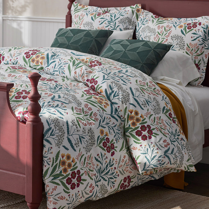 Holiday Print Classic Ultra-Cozy Cotton Flannel Fitted Bed Sheet